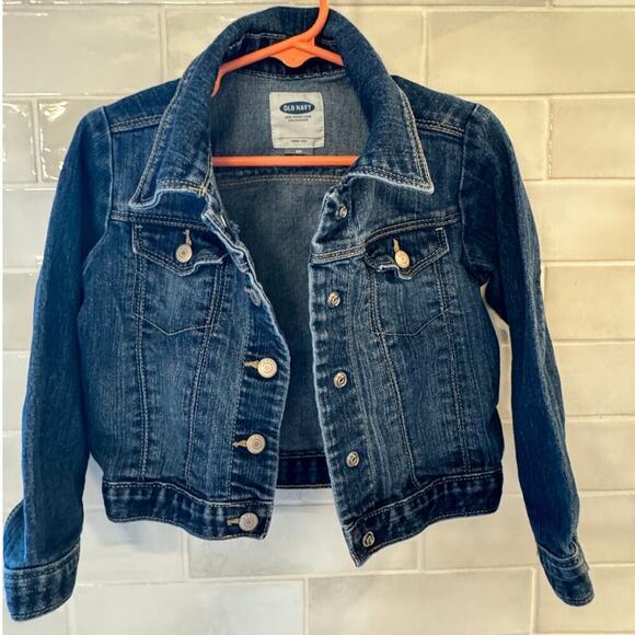 Old Navy Other - Girls Old Navy Dark Denim Jean Jacket Size 3T